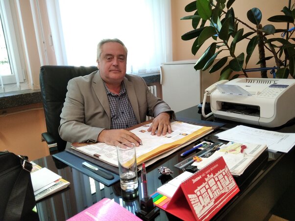 Sziveri Béla, a Kókai Imre Általános iskola igazgatója (Fotó: Tóth D. Lívia) Sziveri Béla, a Kókai Imre Általános iskola igazgatója (Fotó: Tóth D. Lívia)