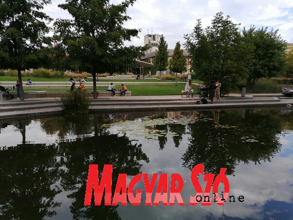Gyönyörű park közepén kapott helyet a könyvfesztivál a Millenárison (Csík Mónika felvétele) Gyönyörű park közepén kapott helyet a könyvfesztivál a Millenárison (Csík Mónika felvétele)