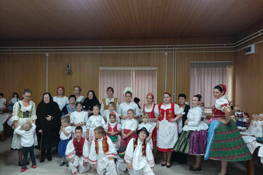 Viseletes csoportkép (Fotó: Sipos Erzsébet)