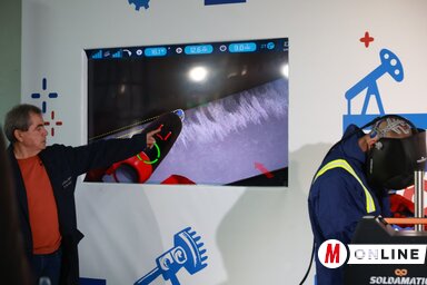 Az iskola bemutatta az új hegesztőszimulátort (Fotó: Vidács Hajnalka)