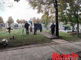 Tisztelgés az 1848-49-es magyar forradalom és szabadságharc hősei előtt Topolyán