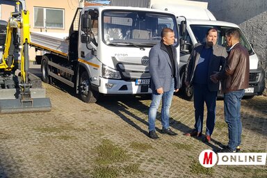 A Tisza Menti Vízművek horgosi telephelyén tekintették meg a beruházásokat