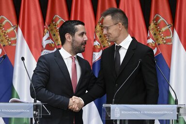 A magyar–szerb gazdasági vegyes bizottság ülése (Fotó: MTI)