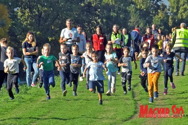 A futóversenyen a legkisebb korosztálytól a felnőttekig bárki megmérettethette magát (Fotó: Gergely Árpád felvétele)