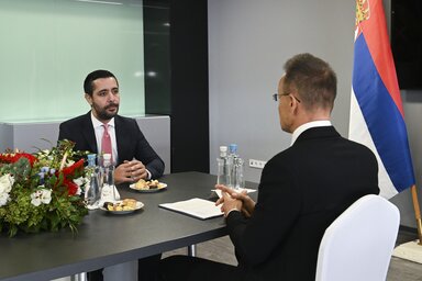 Tomislav Momirović kedden Budapesten (Fotó: MTI)