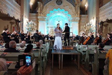 Varázslatos koncert, telt ház előtt (Lukács Melinda felvétele)