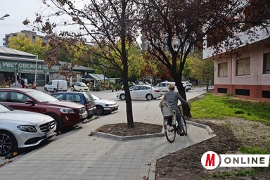 A Vajdasági utca a Limáni piac hátsó részéhez vezet, így lerövidíti az utat a Felszabadulás sugárútról érkezők számára (Fotó: Dávid Csilla felvétele)