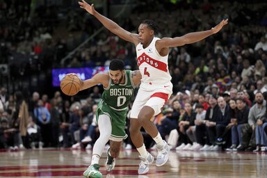 Jayson Tatumék 2018 óta az elsők lehetnek, akik megvédik bajnoki címüket (Fotó: Beta/AP)