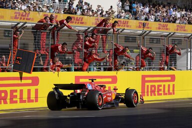 A Ferrari sikerét senki sem veszélyeztette Austinban (Fotó: Beta/AP)
