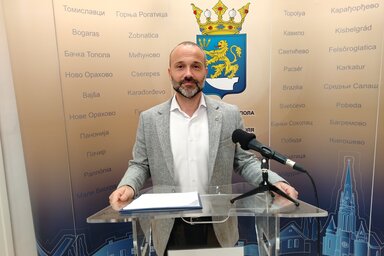 Szatmár Adriánt másodszor választották meg polgármesternek (Tóth Péter felvétele)