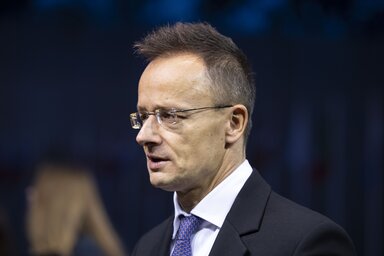 Szijjártó Péter (Fotó: MTI)