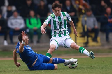 A Tiszafüred sokáig tartotta a lépést a Fradival (Fotó: MTI)