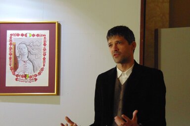 Sutus Áron, a VMMSZ elnöke (Vidács Hajnalka felvétele)