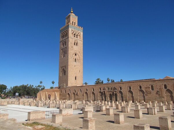 A Koutoubia mecset A Koutoubia mecset