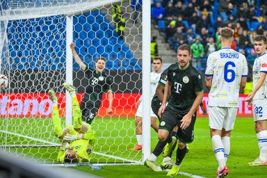 Varga Barnabás második gólja (Fotó: MTI)