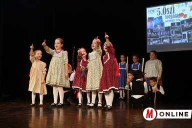 A legkisebbek is bemutatták, mit tanultak az idén (Lakatos János felvétele)