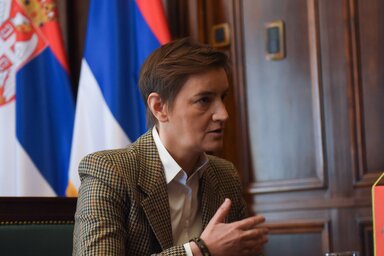 Ana Brnabić (Fotó: Beta)