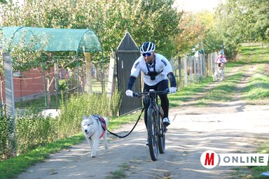 Ember és kutya társak a sportban (Homolya Hotváth Ágnes felvétele)