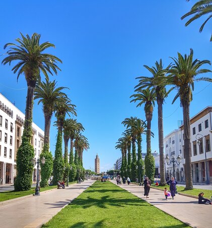 Rabat egyik új negyede