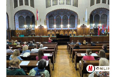 Fejes Krisztina zongoraművész visszatérő fellépő Szabadkán (Dér Dianna felvétele)