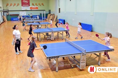 Az edzők felügyelete mellett zajlott az edzés (Fotó: Gergely Árpád)