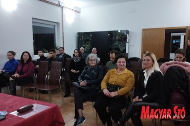 A nők elleni erőszak megszüntetésének világnapján beszélgetést szerveztek Petőfi Sándor Magyar Művelődési Központban (Fotó: Zabos Kasziba Angéla felvétele)