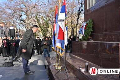 I. Péter királyra emlékezve / Molnár Edvárd felvétele
