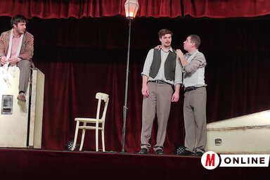 A mű alaptörténetében három vándorszínészt ismerhetünk meg (Fotó: Kancsár Izabella)