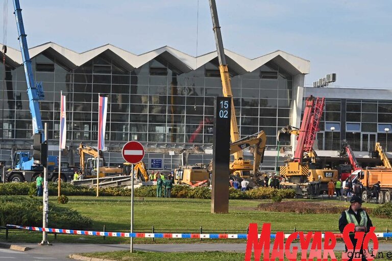 Közel négy hónapja történt az újvidéki tragédia (Ótos András felvétele)