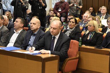 Milan Đurić szerint az ellenzék erőszakkal próbálta meg magához ragadni a hatalmat (Fotó: Beta)
