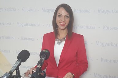 Vranić Váradi Lívia: A szervezők célja hozzájárulni az ünnepre hangolódáshoz (Fotó: NE)
