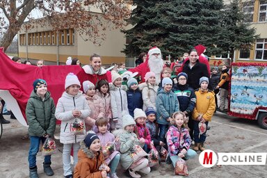 Mikulás-járás Temerinben (Fúró Dénes felvétele)