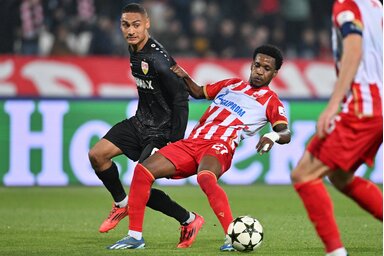 A Stuttgart ellen kijött a lépés, hamarosan kiderül, a Milan ellen mire képes a Zvezda (Fotó: Beta/AP)