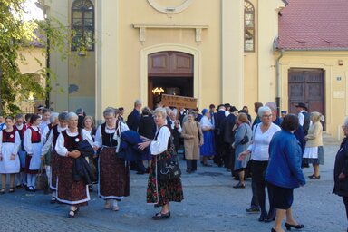 A betlehemes találkozó idei helyszíne a pancsovai Borromeo Szent Károly Püspök római katolikus templom (Vidács Hajnalka felvétele)