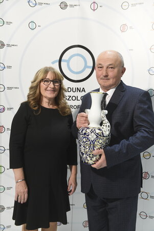 Ternovácz István a díjazottak között (Forrás: MTI) Ternovácz István a díjazottak között (Forrás: MTI)