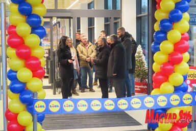 Megnyít a LIDL Topolyán is (Kiss Zoltán felvétele)