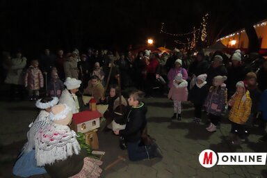 Az Aranykapu ME tagjai betlehemes játékot mutattak be a rendezvényen (Csincsik Zsolt felvétele)