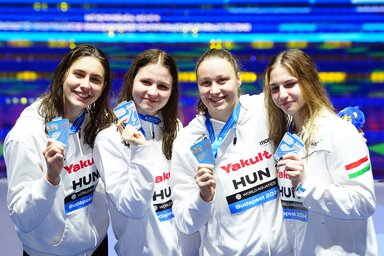 A Duna Aréna vitathatatlanul a történelmi tettek színhelye (Fotó: MTI)