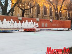 Megnyílt Topolyán a korcsolyapálya