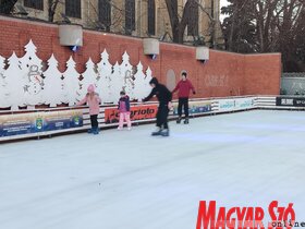 Megnyílt Topolyán a korcsolyapálya