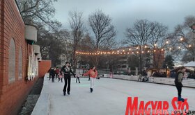 Megnyílt Topolyán a korcsolyapálya