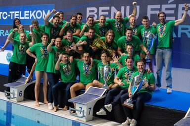 Zsebben a hetedik is (Fotó: MTI)
