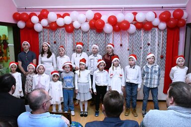 Jelenet az ünnepi karácsonyváró műsorból (Fotó: Paraczky László)