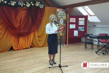 Lovas Đijanta igazgatónő köszöntötte a vendégeket (Fotó: Kancsár Izabella felvétele)