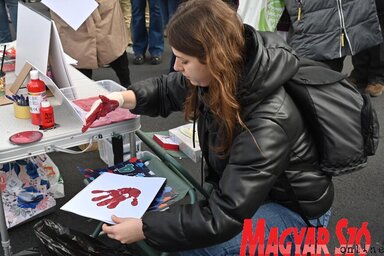 Ótos András felvétele egy korábbbi tüntetésről