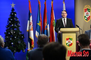 Fremond Árpád kiemelte, az ösztöndíjprogramok területén is jelentős előrelépések történtek (Fotó: Molnár Edvárd felvétele)