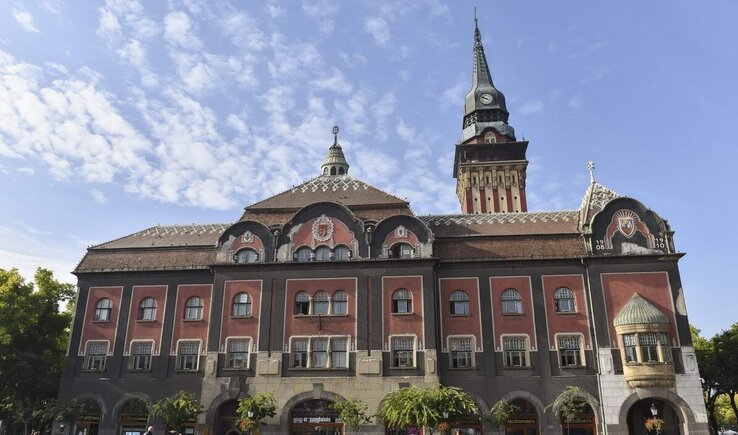 A szabadkai városháza / Molnár Edvárd felvétele A szabadkai városháza / Molnár Edvárd felvétele