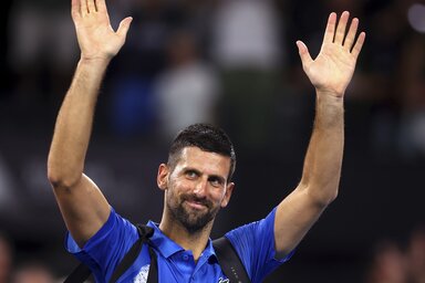Đoković hamar búcsúzott Brisbane-ben (Fotó: Beta/AP)