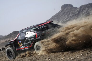 Nasszer al-Attijah legutóbb 2023-ban nyert a Dakaron (Fotó: Beta/AP)
