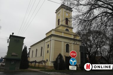 A magyarcsernyei Szent Ágota-plébániatemplom (Fotó: Vidács Hajnalka)
